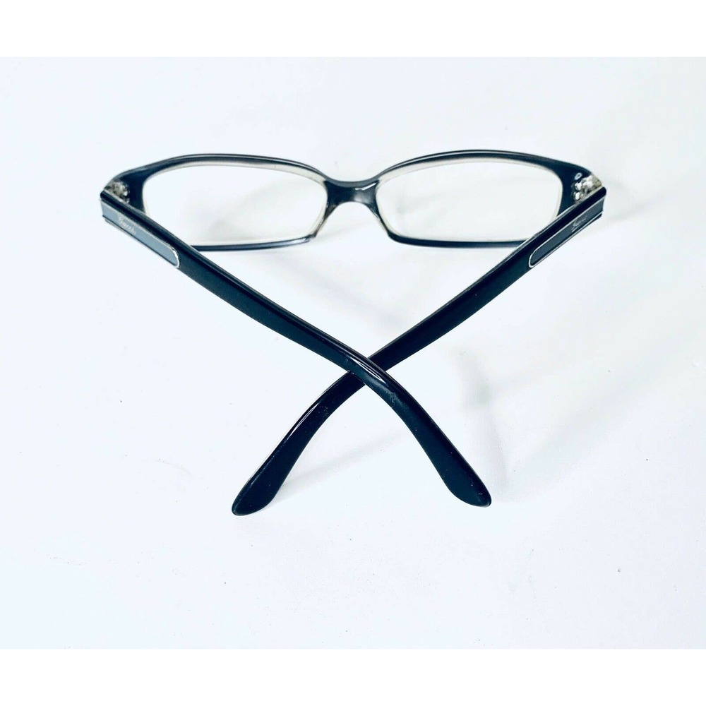 Gucci Black Lucite Rectangular Glasses - image 5